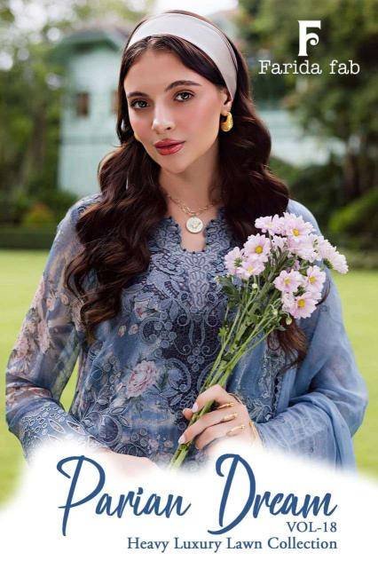 Farida fab parian dream vol- 18 salwar suits Surat Textile Market